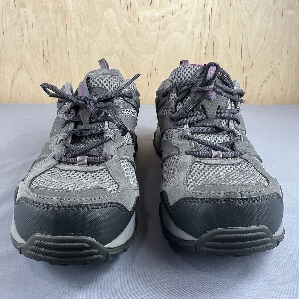 Columbia Plains Ridge Women's Size 10 Gray Trail Hiking Shoes Outdoor